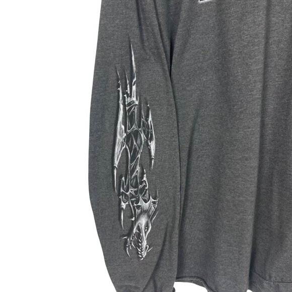 Harley Davidson San Francisco Long Sleeve Tee 2XL Dragon Sleeve Fishermans Wharf - Picture 9 of 12